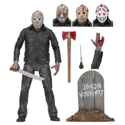 HORROR  Friday The 13Th 7 Inch Action Figure Ultimate Series - Ultimate Part 5 Dream Sequence Jason Great for any Friday the 13th fan!