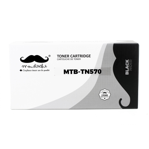 Moustache® Brother TN570 Compatible Black Toner Cartridge High Yield Version of TN540 For DCP-8040 HL-5100 HL-5150D ect