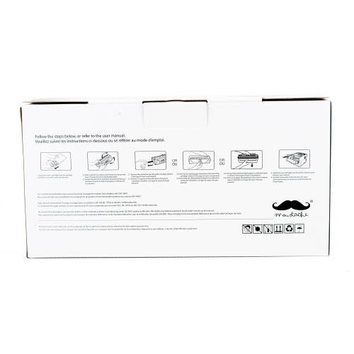 Moustache® Brother TN570 Compatible Black Toner Cartridge High Yield Version of TN540 For DCP-8040 HL-5100 HL-5150D ect