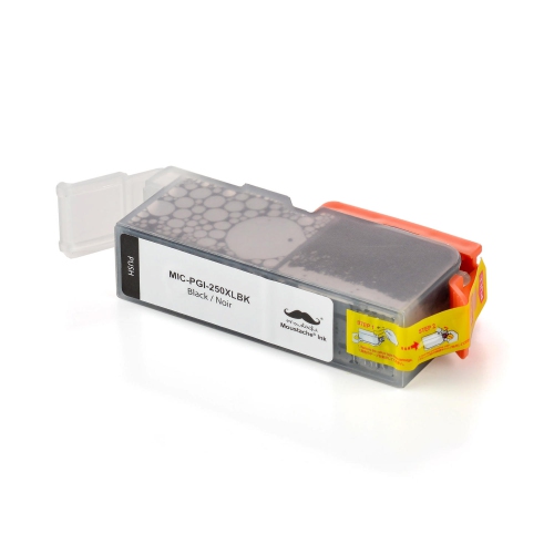 Moustache® Canon PGI-250XL Compatible Black Ink Cartridge for PIXMA MG5420 MG5422 MG5500 Series etc