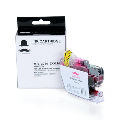 Brother LC3019M Compatible Magenta Ink Cartridge Extra High Yield - Moustache®