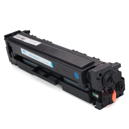 Compatible HP 201X CF401X Cyan Toner Cartridge High Yield - Moustache®