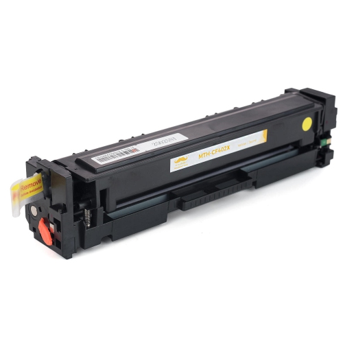 Compatible HP 201X CF402X Yellow Toner Cartridge High Yield - Moustache®