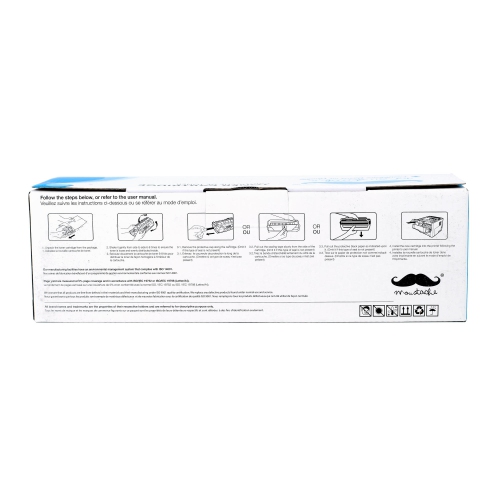 Compatible HP 410A CF411A Cyan Toner Cartridge - Moustache®