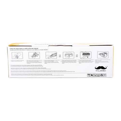 Compatible HP 410A CF412A Yellow Toner Cartridge - Moustache®