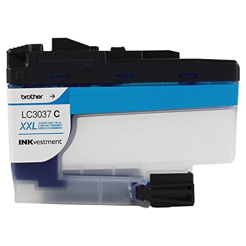 Brother Genuine LC30373PKS, 3-Pack Super High-Yield Color INKvestment Tank Ink Cartridges, Includes 1 Cartridge Each of Cya...