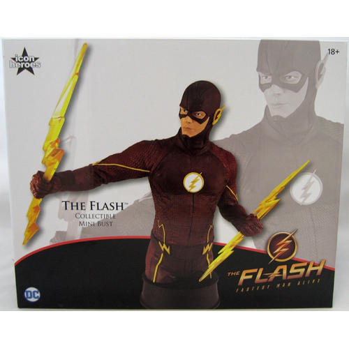 Flash TV Series 7 Inch Bust Statue - Flash Bust Exclusive