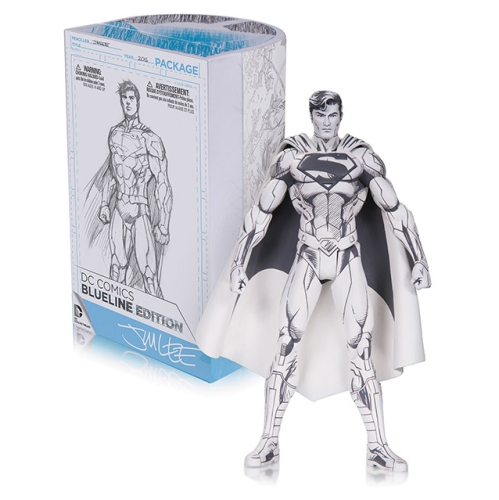 DC  Comics Blueline 6 Inch Action Figure - Superman Pencil Sketch
