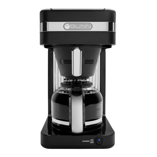 Bunn Speed Brew Elite Black & Chrome Coffee Maker with Glass Decanter CSB2-B