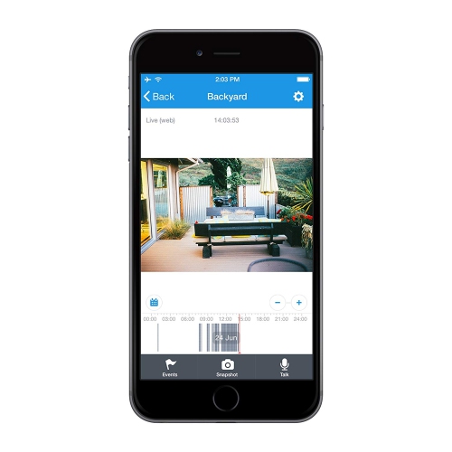 Oco Pro Bullet v2 - FullHD Wi-Fi 1080p Security Camera with Micro SD Card Support and Cloud Storage