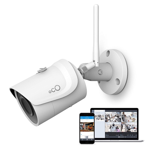 Oco Pro Bullet v2 - FullHD Wi-Fi 1080p Security Camera with Micro SD Card Support and Cloud Storage