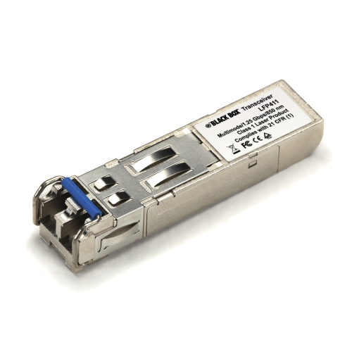 BLACK BOX  Box Sfp 1250-Mbps 850-Nm Multimode Fiber Extended Diagnostics - (Lfp411)