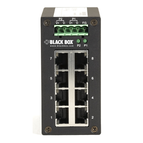 BLACK BOX NETWORK  Box Network 8-Port Gigabit Ethernet Switch (Lgh008A)