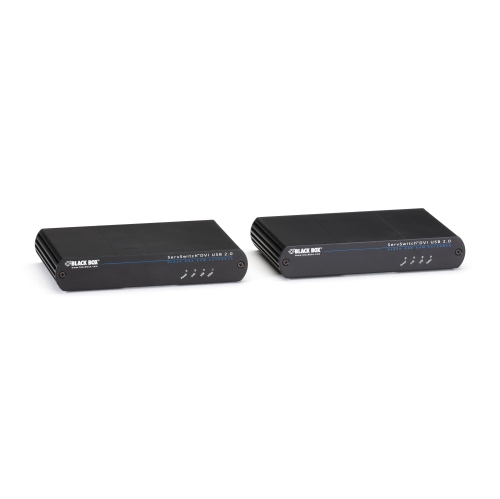 Black Box Network DVI-D, USB 2.0, Single-Access Extender