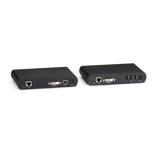 Black Box Network DVI-D, USB 2.0, Single-Access Extender
