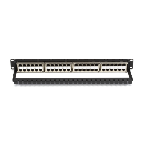 Black Box Network 48-Port CAT5e Feed-Through Patch Panel