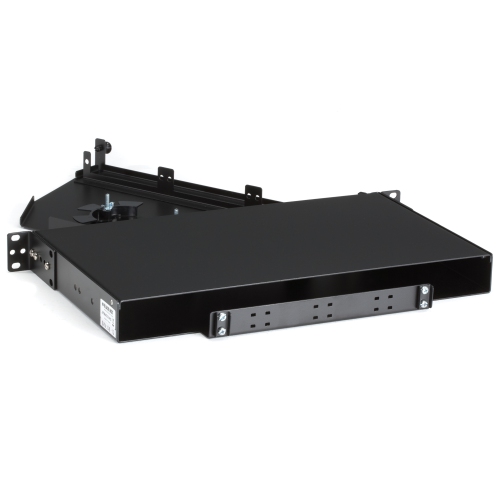 Black Box 1U 3-Slot Non-Locking Rackmount Fiber Enclosure -