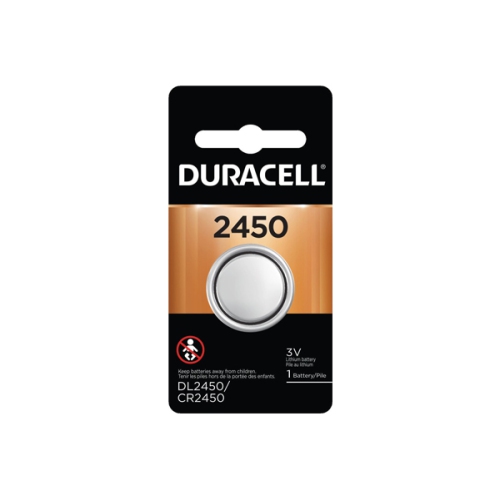 6-Cards CR2450 Duracell 3 Volt Lithium Coin Cell Batteries