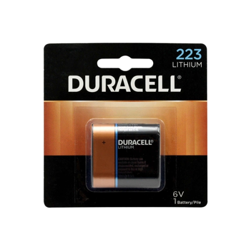 Duracell Ultra DL223 6 Volt Photo Lithium Battery