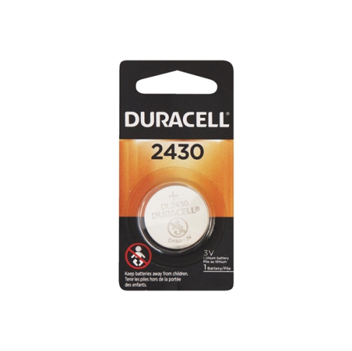 CR2430 Duracell 3 Volt Lithium Coin Cell Battery