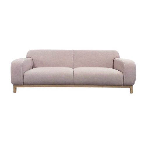 Elsa 3 Seater Sofa Light Pink Best Buy Canada
