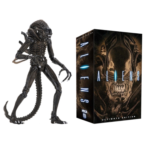 ALIENS  7 Inch Action Figure Ultimate Series - Ultimate Alien In Brown