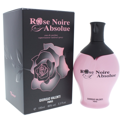 Rose Noire Absolue for Women by Giorgio Valenti 3.4 oz Eau de Parfum Spray