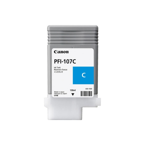 Canon PFI-107 Cyan Ink - 1 Pack