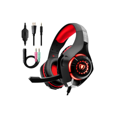 BEEXCELLENT  Gaming Headset for Ps4 Xbox One PC, Stereo Bass Surround Sound Gaming Headphones With Noise Reduction Mic Great product !