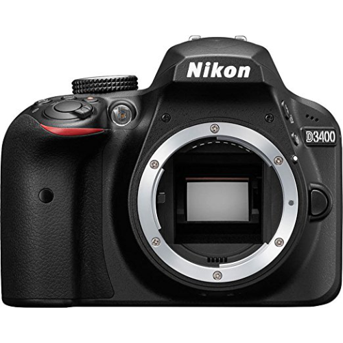 Nikon D3400 DSLR Camera Body - US Version w/Seller Warranty