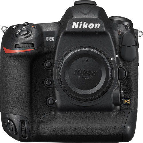 Nikon D5 DSLR Camera (Body Only, Dual XQD Slots) - US Version w/Seller Warranty