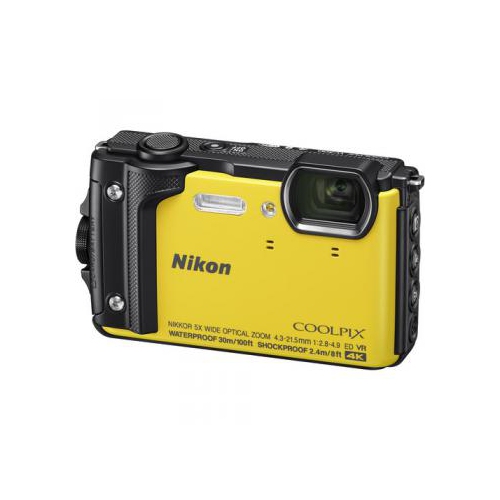 NIKON  Coolpix W300 Digital Camera (Yellow) - Us Version W/seller Warranty Great for water pics