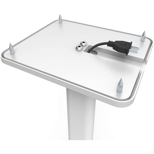 Kanto SP26PLW 26" Bookshelf Speaker Stands, White