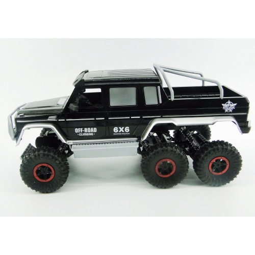 1:10 R/C Six Drive Climbing Truck - Black