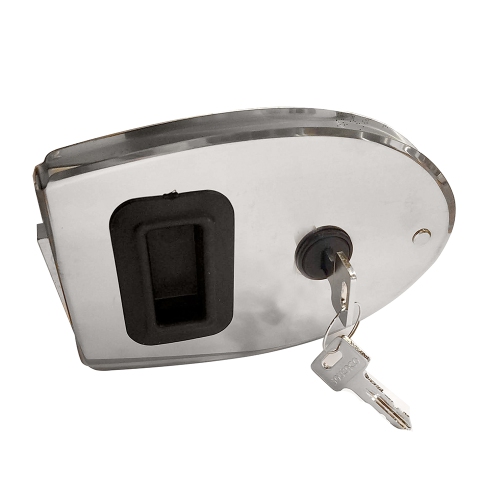 Image 1 de 1.. Southco Sliding Action Latch Weatherproof Lock Oval Stainless Steel