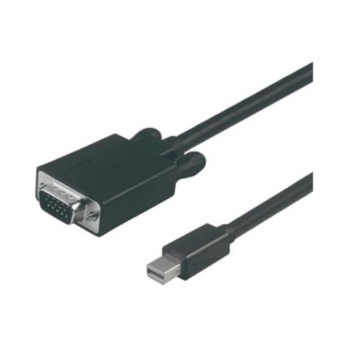 VisionTek Mini DisplayPort to VGA 2 Meter Cable