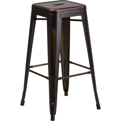 CHINA Distressed Yellow Metal Stool Ordered a set of four stools for our outside Barbecue Island/Bar