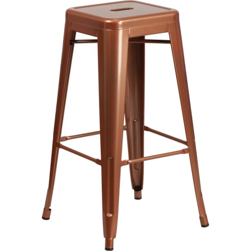 CHINA 30" Purp No Back Metal Stool Perfect Bar Stool