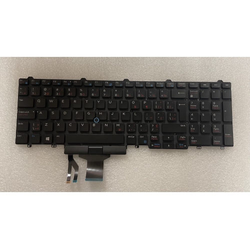 New Dell Latitude E5550 E5570 E5580 Precision 7510 7710 Canadian Bilingual Non Backlit Keyboard 8NTC3