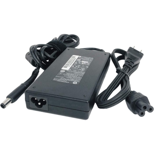 Genuine HP Slim AC Power Adapter Charger 120W for Laptops and Desktops - Compatible with Multiple Models