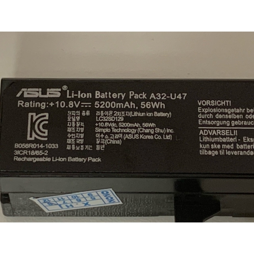 Nouvelle batterie Q400 Q400A Q400A Q400A-BHI7N03 Q400C Q400V Q400VC 56 Wh d’Asus