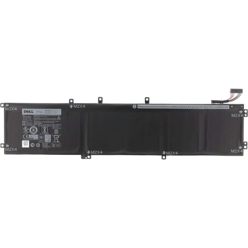 Genuine Dell XPS 15 9550 Laptop Battery - 84Wh, 6 Cells, Black