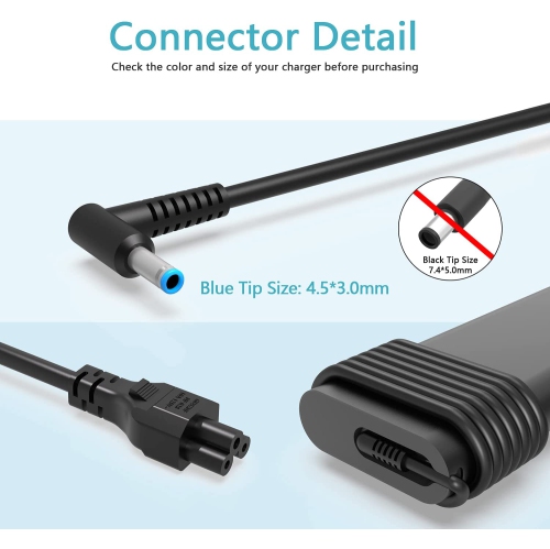 New Genuine HP 150W, 19.5V 7.7A 4.5*3.0mm, AC Adapter Charger 776620-001