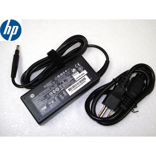 Image 1 of 2.. New Genuine HP Pavilion 15 Ultrabook Sleekbook Ac Adapter Charger Power Cord 65W