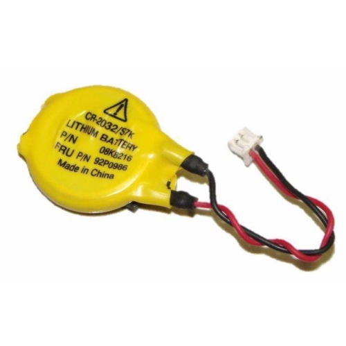 Image 1 of 1.. New Genuine Lenovo Thinkpad T40 T42 T42 R400 R500 CMOS Battery 08K8216 92P0986