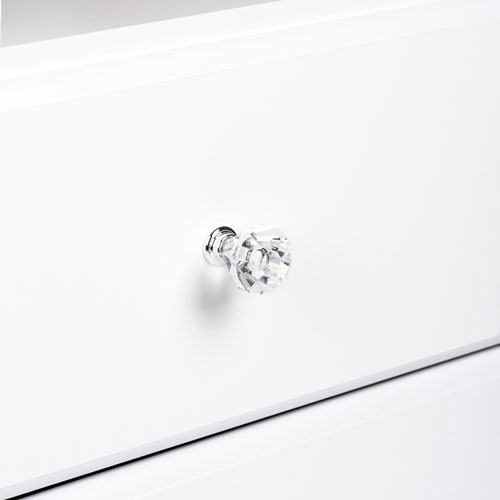 Astrid Transitional 6-Drawer Chest - Crystal White | Best Buy Canada