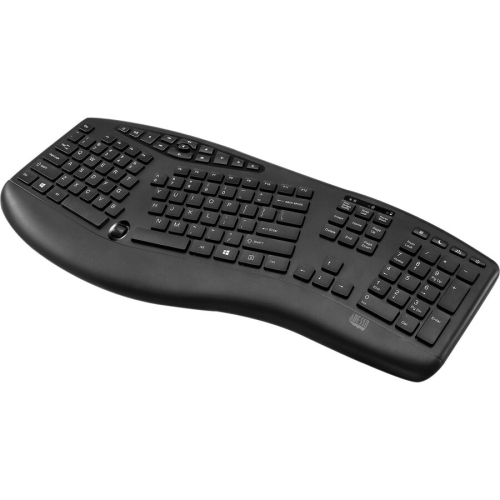 Adesso TruForm Wireless Ergonomic Keyboard And Optical Mouse