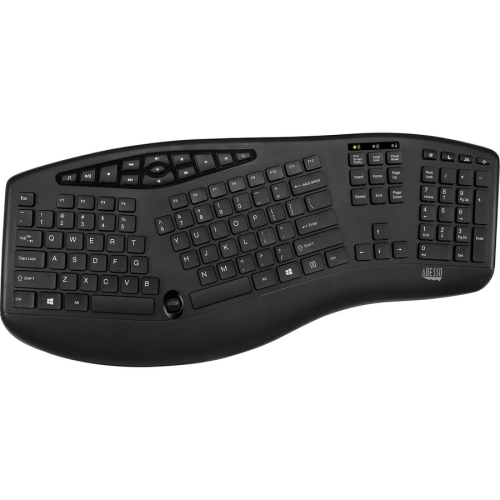 Adesso TruForm Wireless Ergonomic Keyboard And Optical Mouse