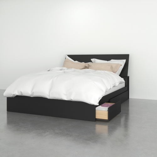 Nexera 2 Piece Queen Size Bedroom Set Black Best Buy Canada