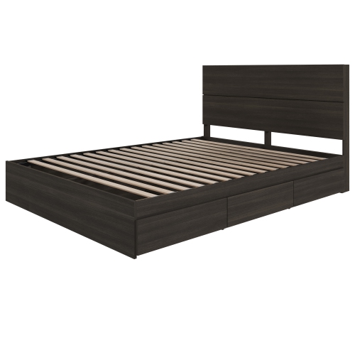 Nexera 2-Piece Bedset With Bed Frame And Headboard